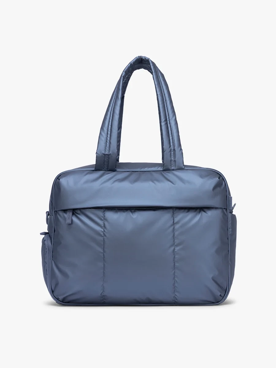 CALPAK Luka Duffel — Metallic Indigo